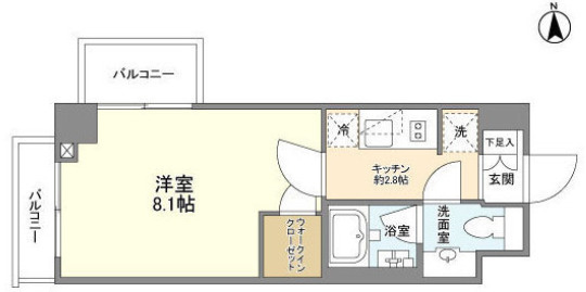 【間取り】 | シェノン三軒茶屋
