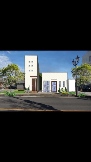 中軽井沢　新築テナントの外観|きれいな外観です