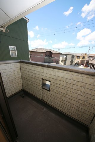 リベルテⅡのバルコニー