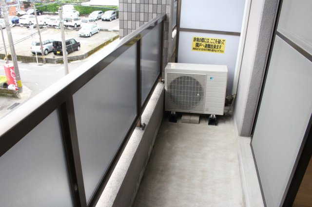 ALBA21のバルコニー