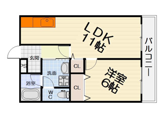 【間取り】 | フジパレス楓
