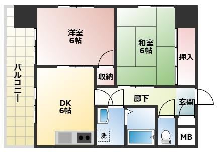コートクレソン18の間取り
