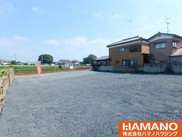 筑西市甲土地 約139坪の外観