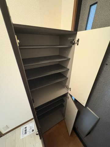 ドミール・シュクレの収納|シューズBOX鏡付き