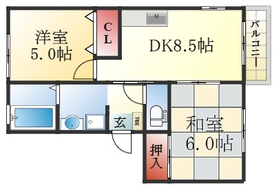 ドミール・シュクレの間取り
