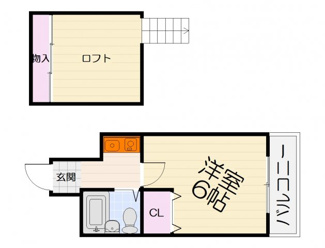 【間取り】 | ロイヤル和泉PARTⅠ