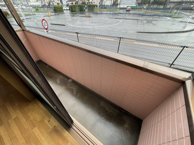 カーサフローラ津田沼のバルコニー