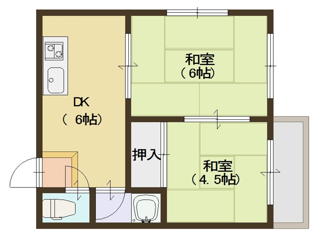 【間取り】 | トミーハイツ
