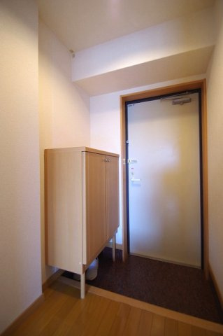 熊本市東区健軍３丁目の賃貸マンションの玄関