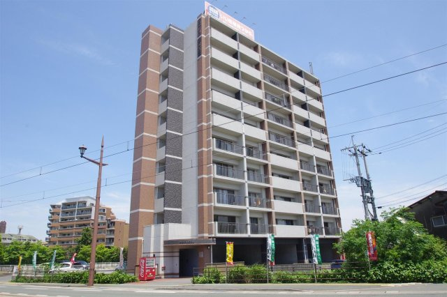 熊本市東区健軍３丁目の賃貸マンションの外観
