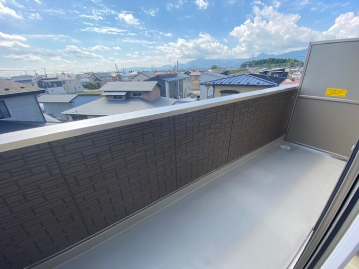 ミクストⅡのバルコニー