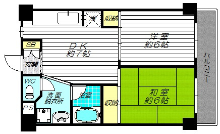メゾンルミエールの間取り
