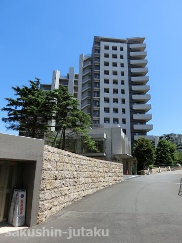 プラウド津田沼ガーデンフロントハウスの外観|プラウド津田沼ガーデンフロントハウス　１２階部分　南向きバルコニー　オープンポーチ　ペット飼育可　平成１８年建築　管理体制良好