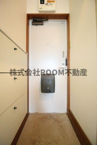 グリーン若葉の玄関|シンプルで使いやすい玄関です