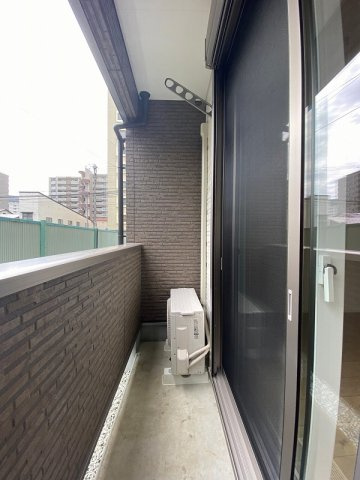 HONU清水町ウエストのバルコニー