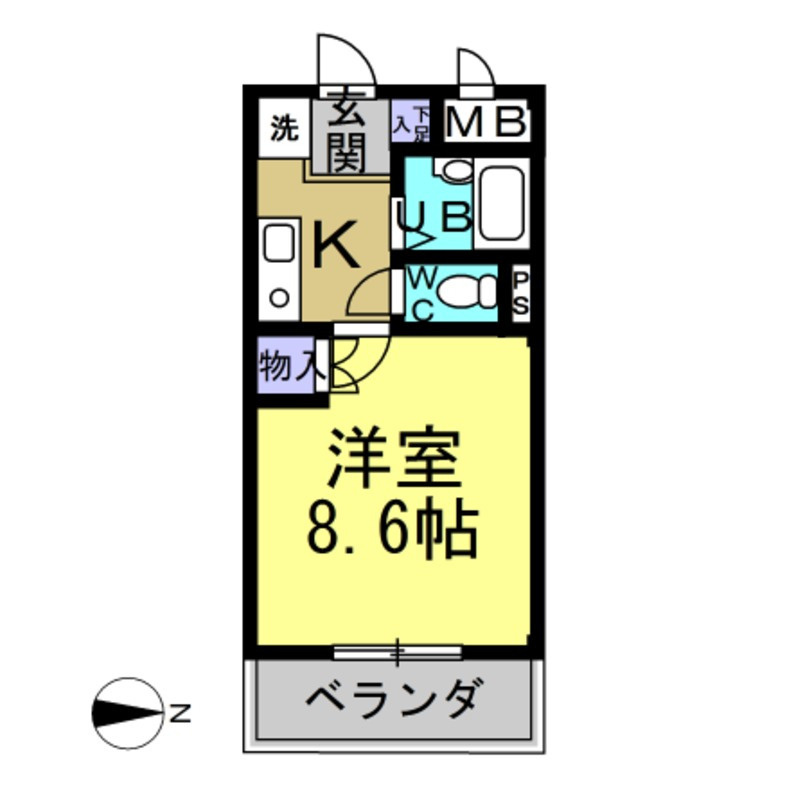 グレイス・コート樹木の間取り