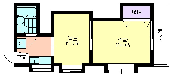 チェリーハウスの間取り