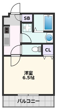 【間取り】 | プルメリア東正雀