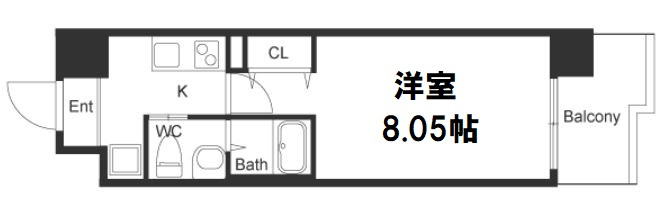 ウインズコート新大阪の間取り