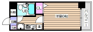 【間取り】 | エスリード福島第2