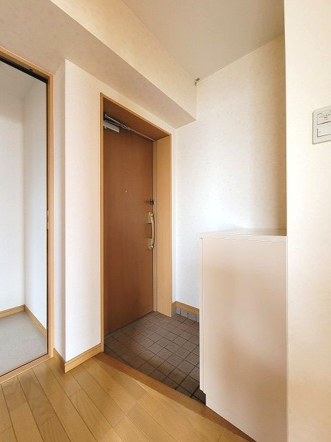 クレアフジモトの玄関|毎日通る玄関はこちらです