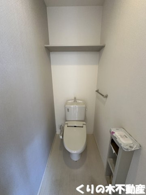 【トイレ】 | シャーメゾン小泉 B棟 | ゆったりとした空間のトイレです