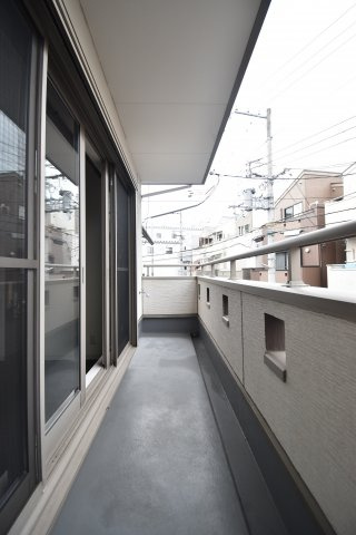 南津守４丁目戸建てのバルコニー
