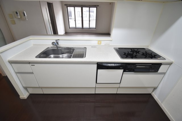 南津守４丁目戸建てのキッチン