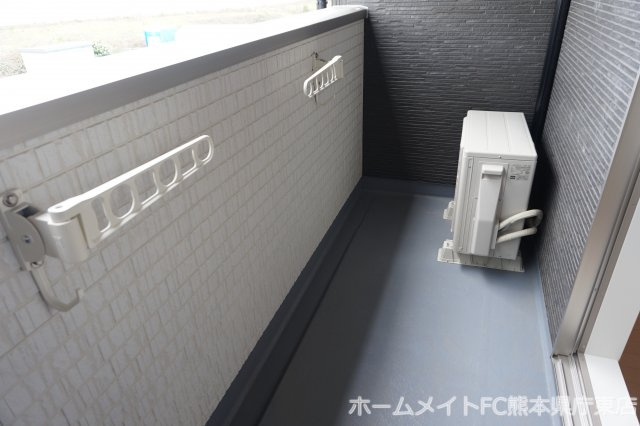 ストーリア小山Ⅰのバルコニー