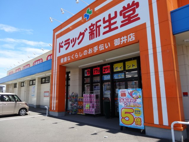 久留米市高良内町　新築アパート（仮）の周辺|ドラッグ新生堂御井店まで1,009ｍ