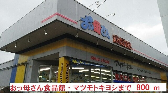 ピースフルヒルズの周辺|おっ母さん食品館まで800m