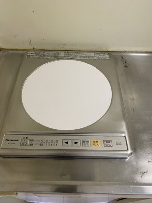 【キッチン】 | ドムール新北野 | コンパクトなキッチン　１口IHです。