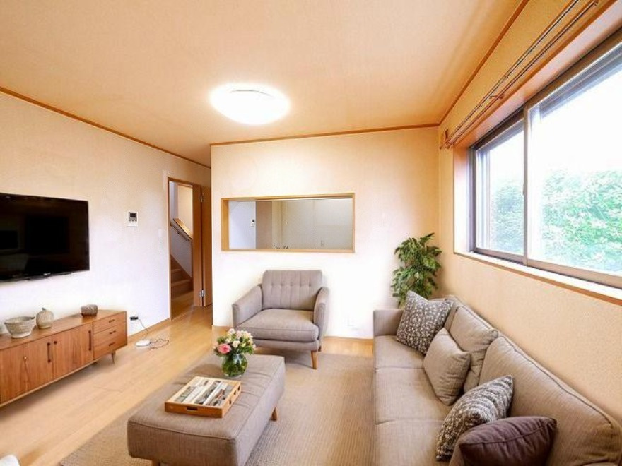 西村一戸建の居間・リビング|CGで家具等を配置したもので家具等は含まれません