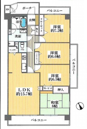 ◆箕面市◆ペット飼育可能◆箕面小野原パーク・ホームズ一番館♪の画像