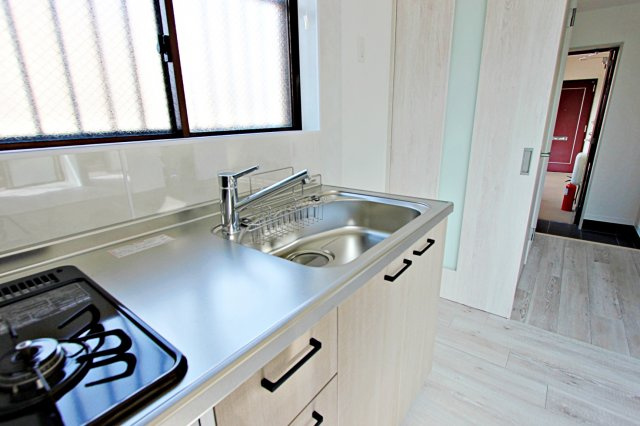 パークヒルA棟のキッチン|システムキッチン
