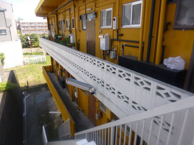 泉コーポのロビー