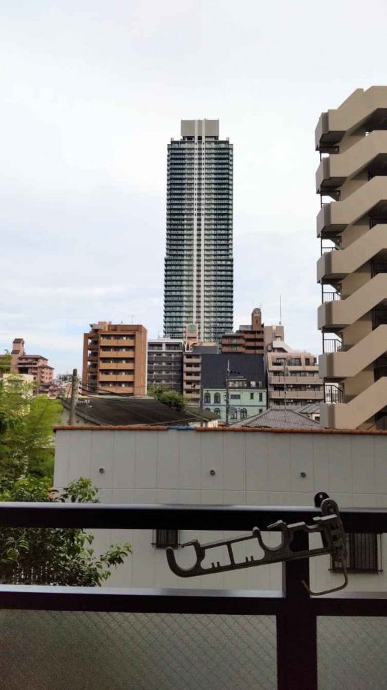 三宮パークハイムの展望|南向き陽当り良好です