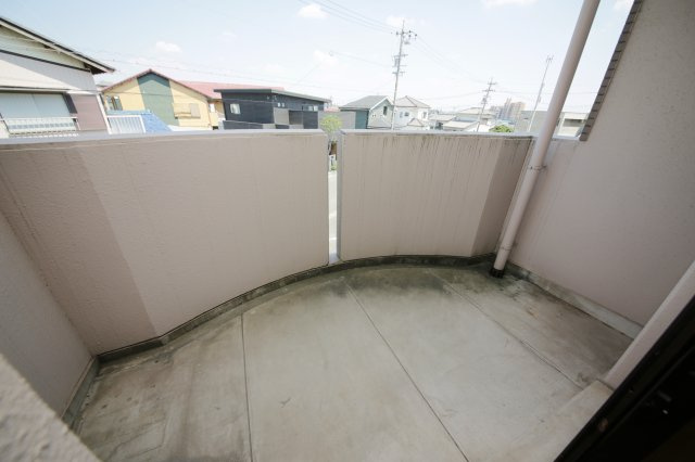 セントラル宮本のバルコニー
