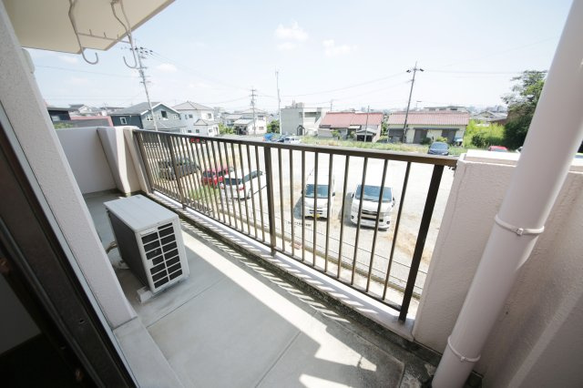 セントラル宮本のバルコニー