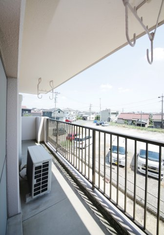 セントラル宮本のバルコニー