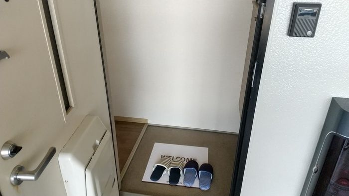 ガーデンコートみずき台　B棟の玄関
