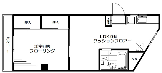 【間取り】 | 桜館