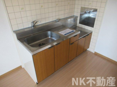【キッチン】 | フローリッシュ北田（住道賃貸） | 使いやすいキッチンです