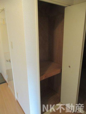 【収納】 | フローリッシュ北田（住道賃貸） | 便利な収納スペースです