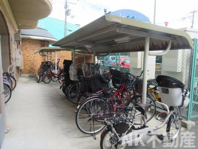 【その他共用部分】 | フローリッシュ北田（住道賃貸） | 駐輪場です