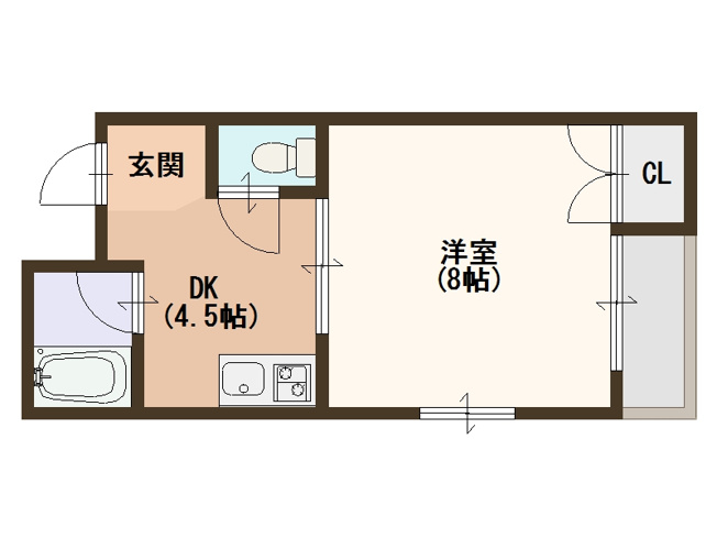 【間取り】 | 嶋田ハイツ