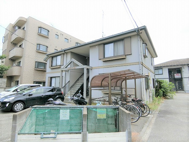 パルファンベールB棟の外観