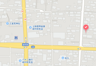 【地図】 | 岩村田森角駐車場