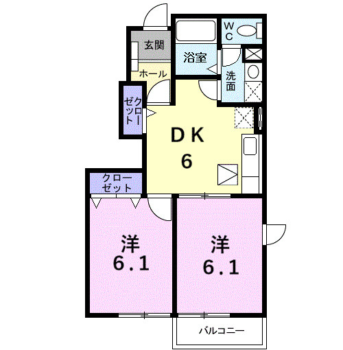 マジカル本郷Ａの間取り