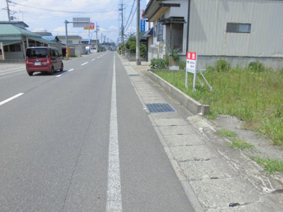 【前面道路含む現地写真】 | 大館市比内町扇田字伊勢堂岱・売地　